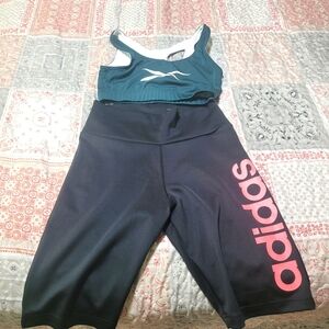 Adidas &Reebok sportwear size S sold together